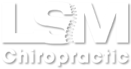 LSM Chiropractic Logo Small White Version