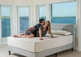 Couple Enjoying Their BioPosture BioMattresses