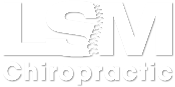 LSM Chiropractic Logo Large White Version